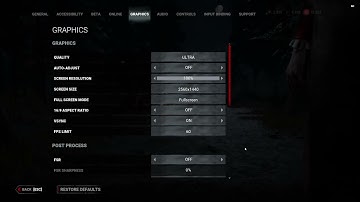 How to Turn Up Brightness in Dead by Daylight