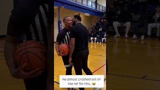 HE ALMOST CRASHED OUT ON THE REF!!!!!!! OVER THIS!!!! #thenextchapter #tnc #thenextchapter #1v1