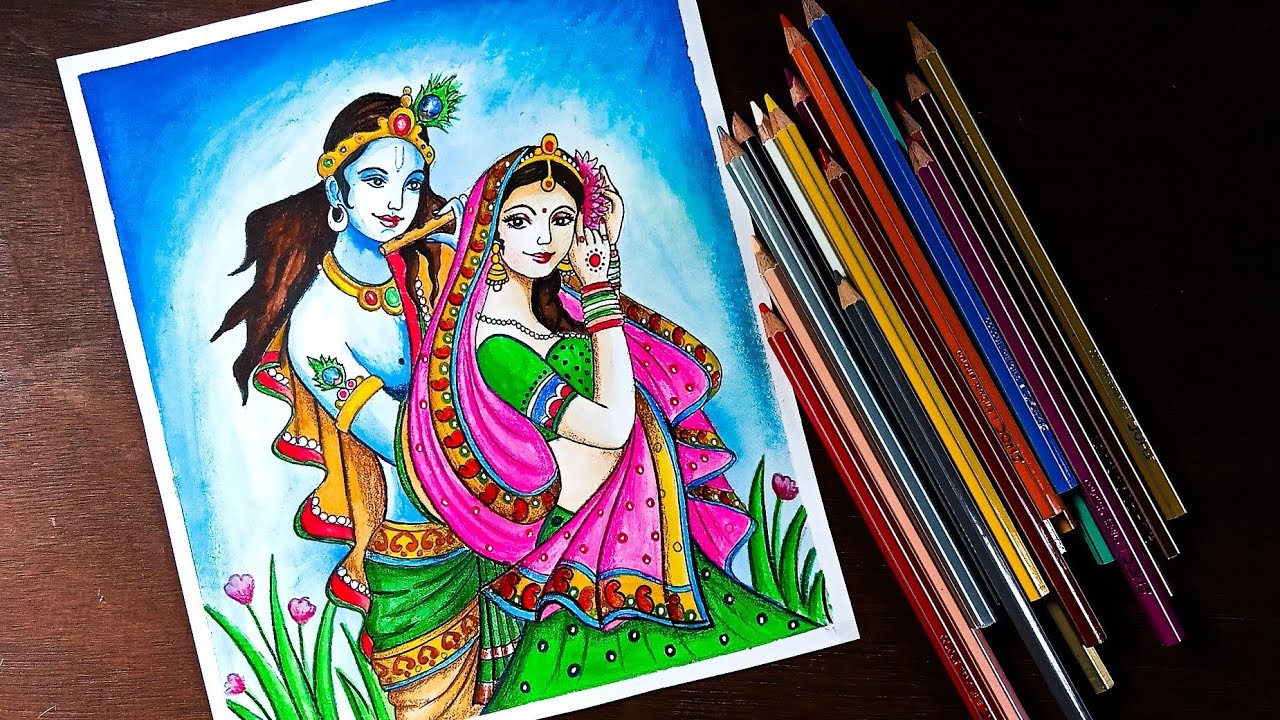 Radha Krishna Holi Vector Art, Icons, and Graphics for Free Download