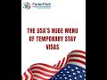 #StudyInUSA #WorkInUSA #F1Visa #H1BVisa #B1B2Visa #CareerAbroad #GlobalOpportunities #FederPath