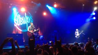 The Subways - Taking All the Blame - new song - live at Arena Moscow, 2013