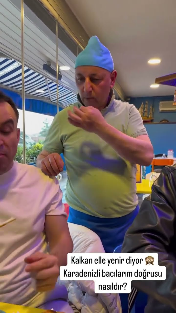 Kalkan elle yenir diyor?Karadenizli bacılarım doğrusu nasıldır? ❤️