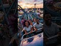 WE LOGGED ONTO THE CRAZIEST ROLLER COASTERS AT SUNSET! 🎢🌅 (Pure Adrenaline) #shorts