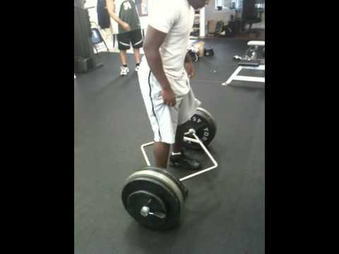 Emmanuel Appiah-Kubi 455lbs Trap Bar Deadlift - Ta...