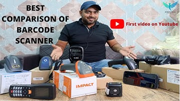 Barcode Scanner Comparison video | 1D, 2D, Wireless, Wired, Mobile, Bluetooth, Ring Scanner .