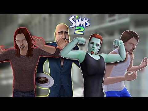 Тюрьма • Челлендж в Симс 2 | Безработица #3