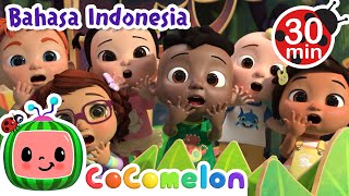 Lagu Wajah Lucu | CoComelon | Kartun dan Lagu Anak | Moonbug Kids Indonesia | Nursery Rhymes