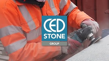 Hand Bullnosing Granite Coping