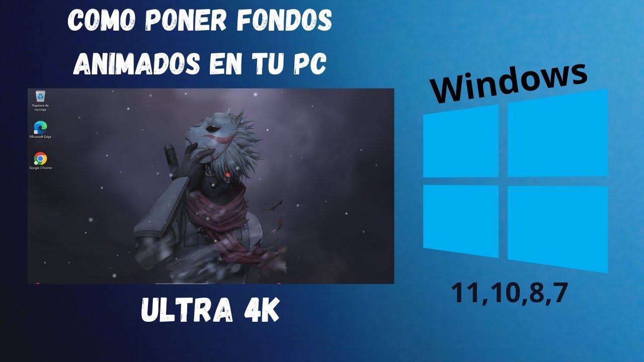 💻🌌 Fondos Animados en Windows 11, 10 y 8 | Tutorial FUNCIONAL 🚀 ...