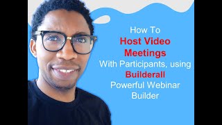 How To Host Video Meetings With Builderall