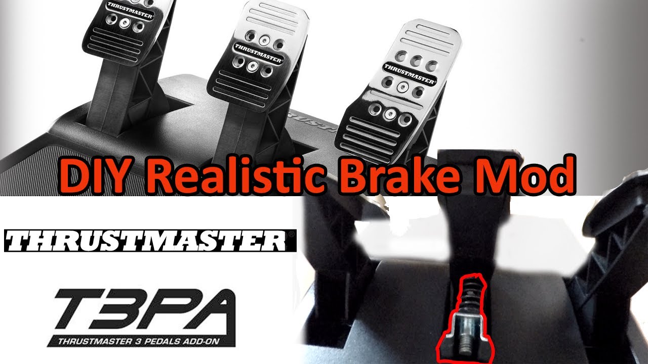 DIY Thrustmaster T3PA Realistic Brake Mod 