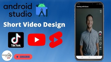 How to make design like Tiktok in Android Studio