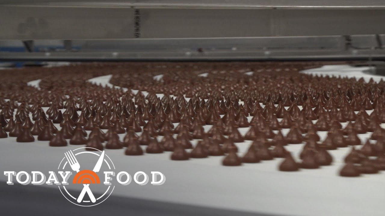 See How Hershey’S Kisses Are Made In The Sweetest Place On Earth | Today