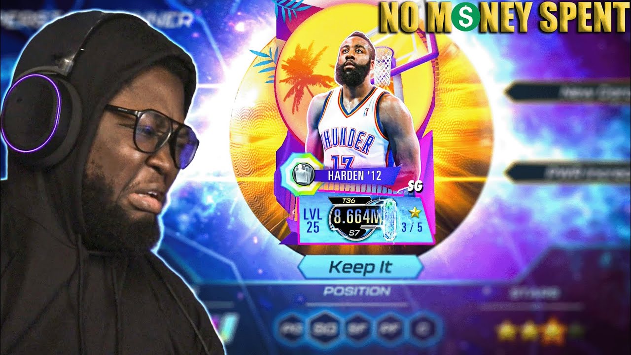 I Pulled This FREE CARD First Try!! No Money Spent NBA 2K Mobile#35