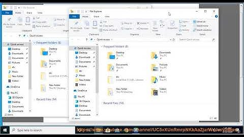 Open File Explorer w/ Keyboard Shortcut on Windows 10 (Use File Explorer Without a Mouse)