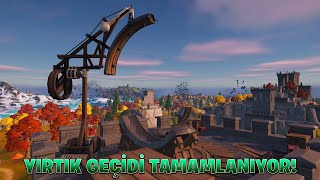 Yırtık Geçidi tamamlanıyor!