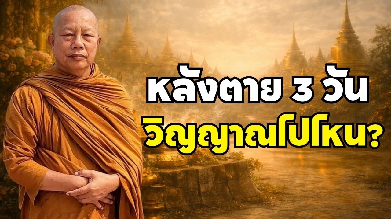 พระมหาบุญช่วยเผย! หลังตาย 3 วัน เราไปไหนกันแน่?