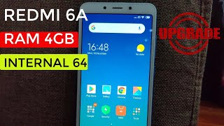 Menambah internal hp xiaomi REDMI 6A CACTUS 4/64GB || xiaomi memory upgrade