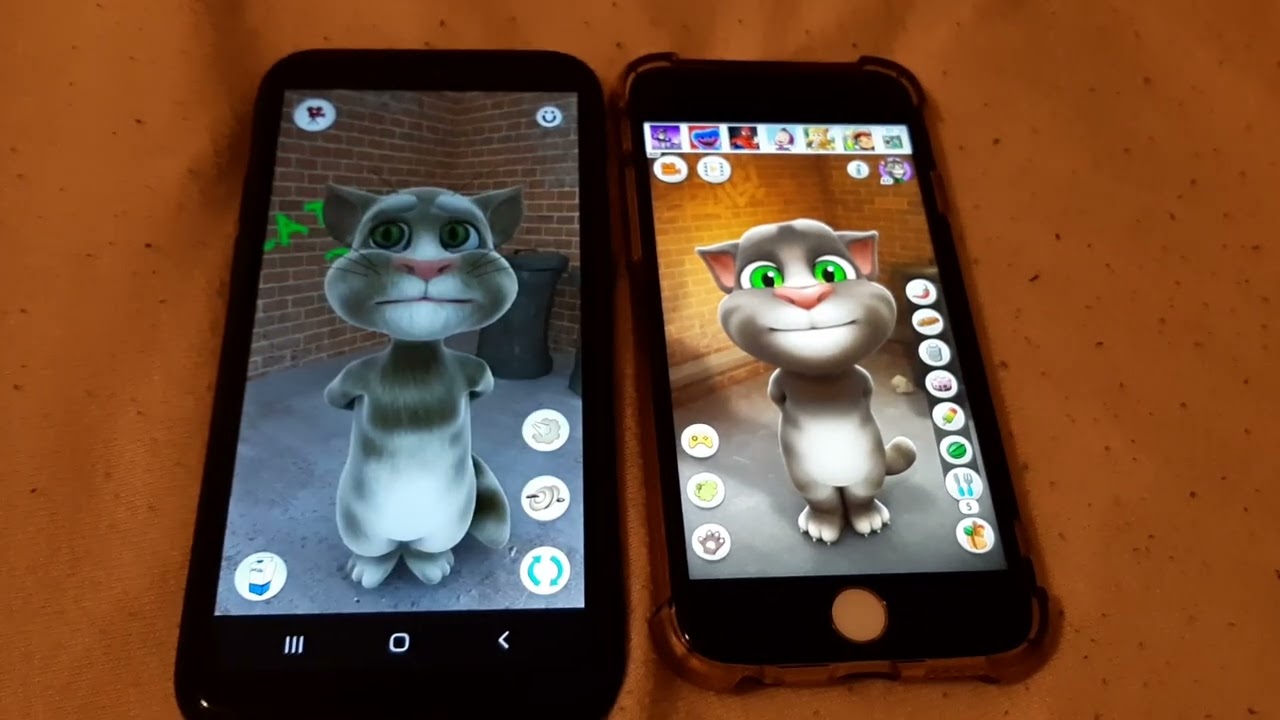 Talking Tom Cat - 2010 VS  2016