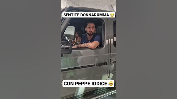 Siparietto a Parigi tra Donnarumma e Peppe Iodice‼️😂