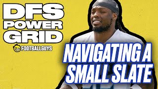 Footballguys DFS Power Grid Week 15 DraftKings and FanDuel Main Slate