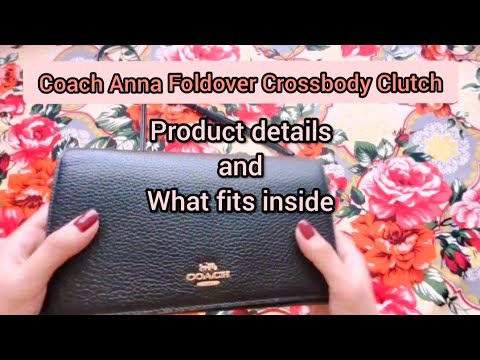 Coach Women's Anna Foldover Crossbody Clutch