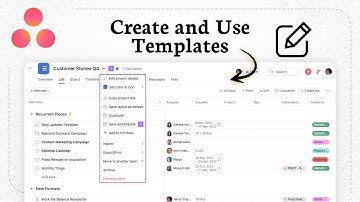 How to Create and Use Asana Templates (For Everyday Projects)