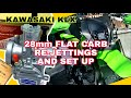 Carburetor Problems 28mm Flat Carb | Re-Jettings and Set-Up | Kawasaki Klx