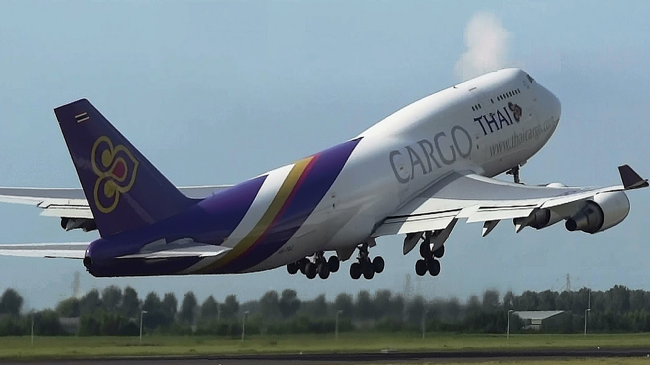 THAI航空 ボーイング747モデル HS-TGJ THAI航空 ボーイング747モデル HS-TGJ