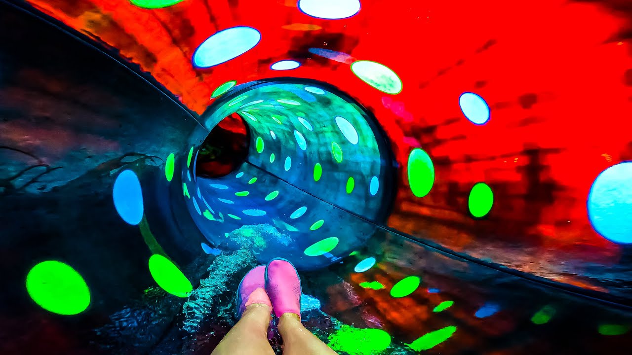 Multi Color WaterSlide at Le Vele Acquapark