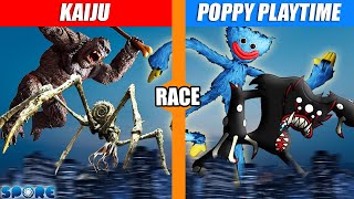 Kaiju vs Poppy Playtime Race | SPORE