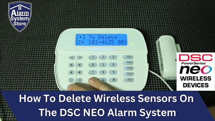 Quick Guide: Deleting Wireless Sensor from DSC PowerSeries NEO