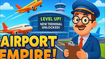 Airport idle - gameplay walkthrough part 7 unlock second floor and more