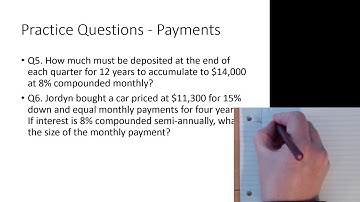MGTS 113 - Unit 10 - Ordinary General Annuities Part 2