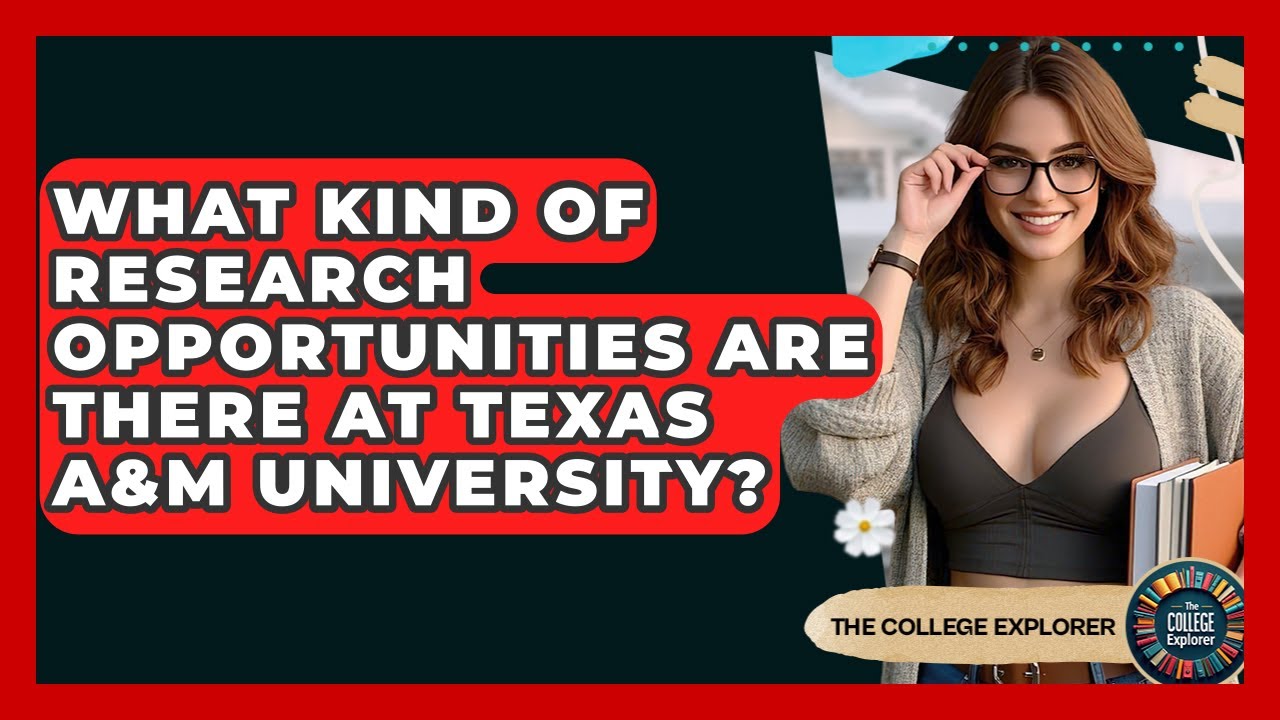 What Kind Of Research Opportunities Are There At Texas A&M University? - The College Explorer