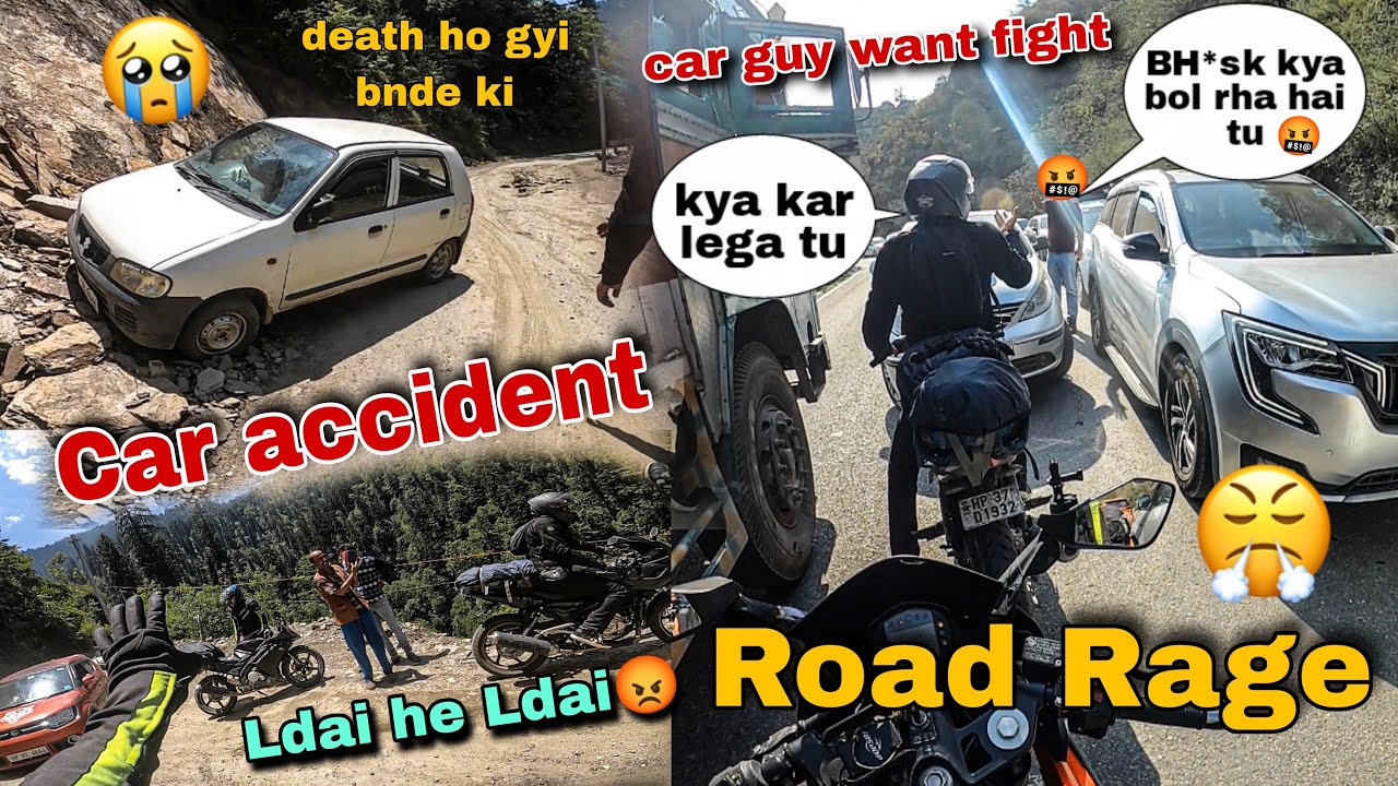 Again Road Rage🤬😡 With Stupid Car driver/ Alto Crash in Hills😳 / Finally ghar Phunche  Episode 7