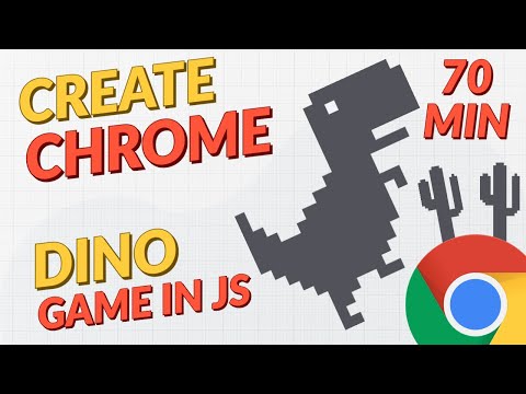 Phaser - News - Create the Dino Chrome Game: This tutorial and accompanying  video walk you through the process of creating the classic Chrome Dino game.