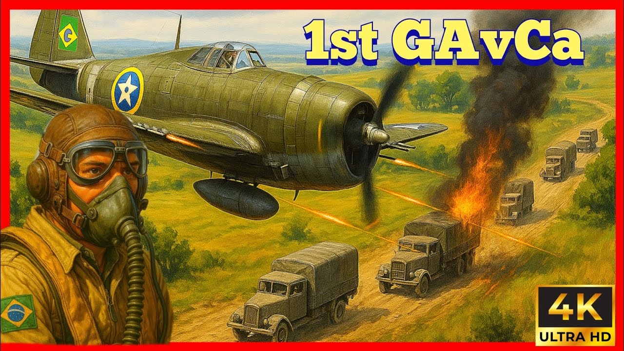 Brazilian fighters VS Axis forces, 