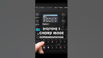 Digitone 2 firmware 1.10. Chord Mode is fun! #edm #music #synth