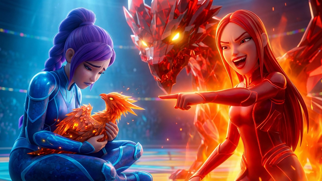 Revenge RUMI Ice PHOENIX ❄️  vs Crystal Dragon 🐲 Mythical ARENA CUP 🏆