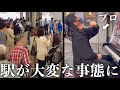 突然プロが「100年に1度の神曲」を弾いたらまさかの展開に駅が大パニックwww