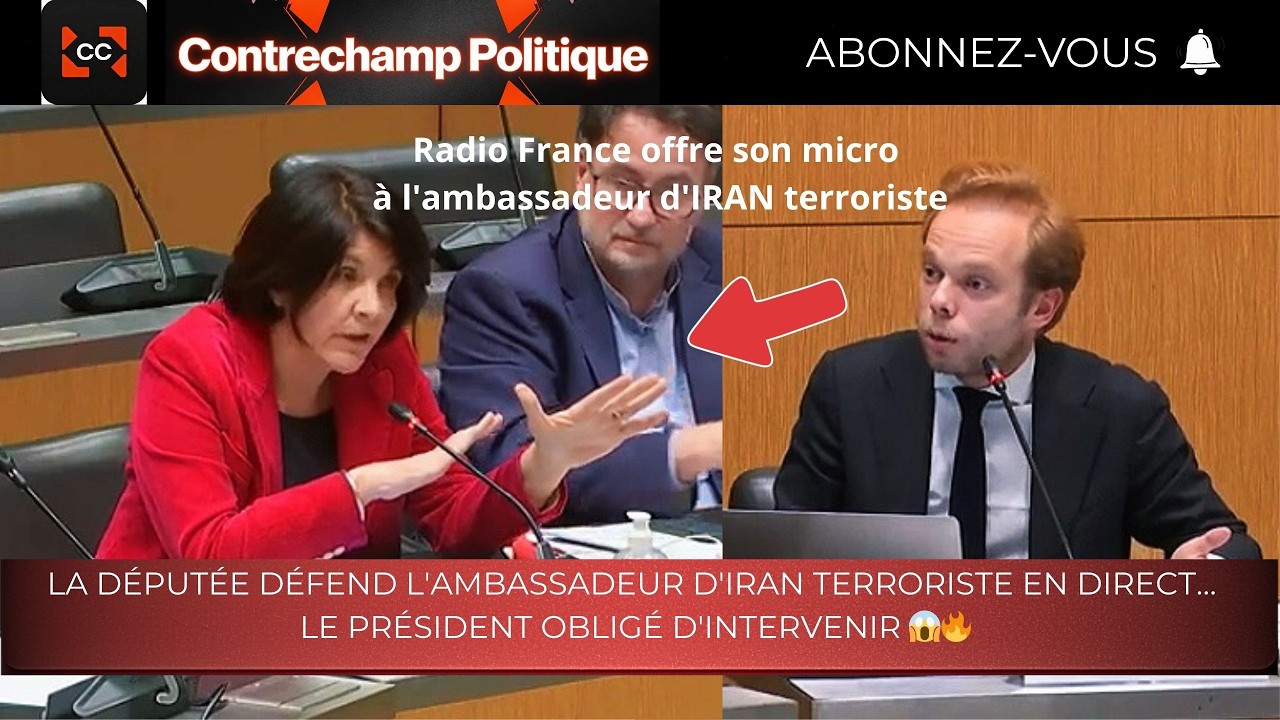 LA DÉPUTÉE DÉFEND L'IRAN TERRORISTE EN DIRECT…LE PRÉSIDENT DOIT INTERVENIR 😱🔥