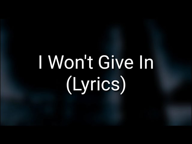 ASKING ALEXANDRIA - I Won't Give In (Lyrics) class=