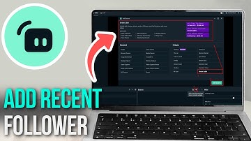 How to Add Recent Follower on Streamlabs