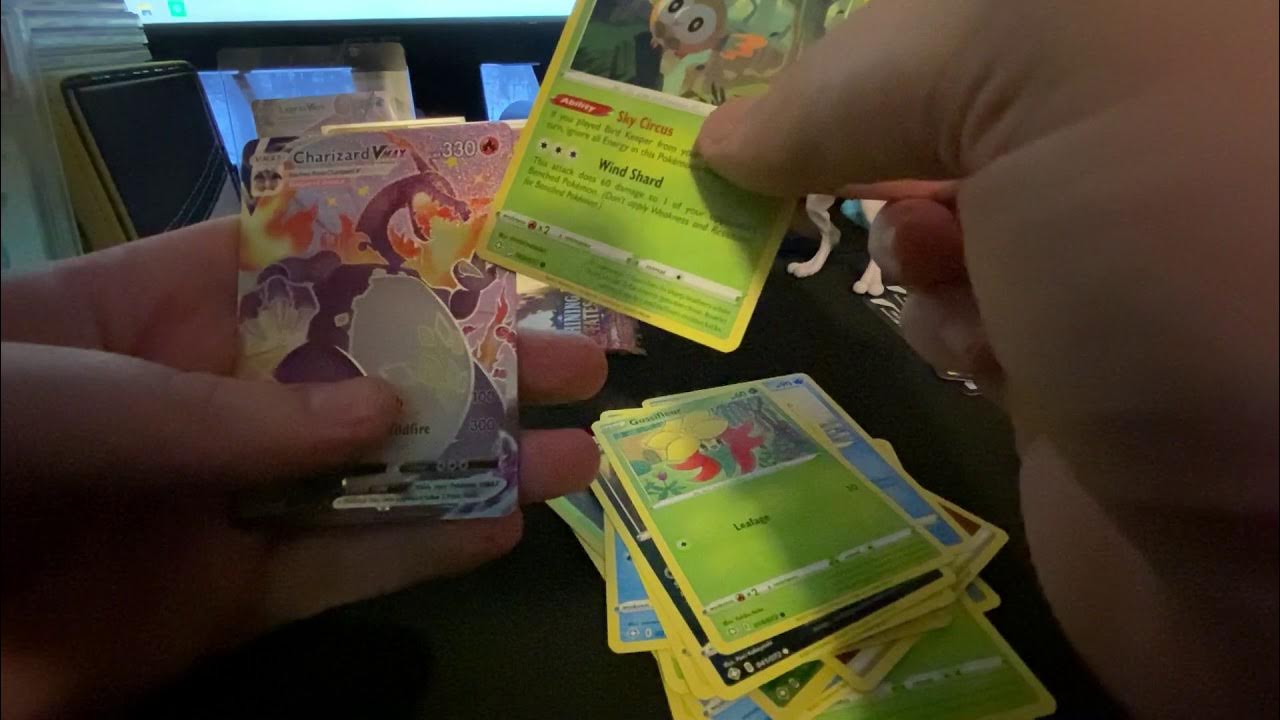 Pulling the SHINY Charizard VMAX from Shining Fates YouTube