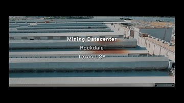 Bitdeer Mining Datacenter in Rockdale, Texas USA.