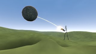 one must imagine sisyphus using his physics gun