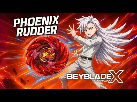 Beyblade X Phoenix Rudder 9 70G Review Spacetoon مراجعة بي بليد اكس العنقاء المسيطرة سبيستون 