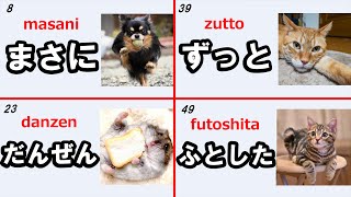 Japanese Adverb: The Essential 50 Japanese Words 【Part.3】