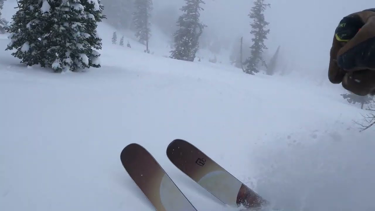 Sneaky, Deep Storm Day at Powder Mountain, UT